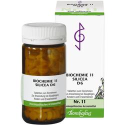 BIOCHEMIE 11 Silicea D 6 Tabletten