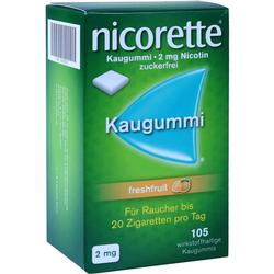 NICORETTE Kaugummi 2 mg freshfruit