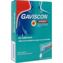 GAVISCON Advance Pfefferminz 1000mg/200mg SUS Btl.