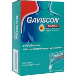 GAVISCON Advance Pfefferminz 1000mg/200mg SUS Btl.