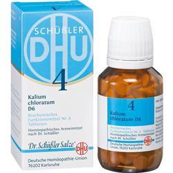 BIOCHEMIE DHU 4 Kalium chloratum D 6 Tabletten