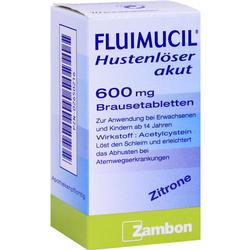 FLUIMUCIL Hustenlöser akut 600 Brausetabletten