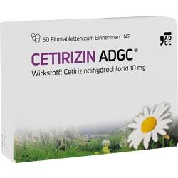 CETIRIZIN ADGC Filmtabletten