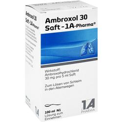 AMBROXOL 30 Saft-1A Pharma