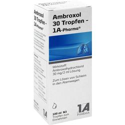 AMBROXOL 30 Tropfen-1A Pharma