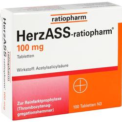 HERZASS-ratiopharm 100 mg Tabletten