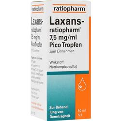 LAXANS-ratiopharm 7,5 mg/ml Pico Tropfen