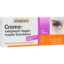 CROMO-RATIOPHARM Augentropfen Einzeldosis