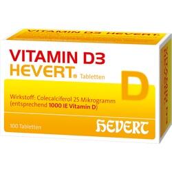 VITAMIN D3 HEVERT Tabletten