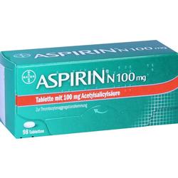 ASPIRIN N 100 mg Tabletten