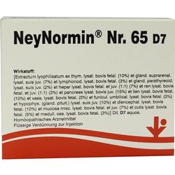 NEYNORMIN Nr.65 D 7 Ampullen