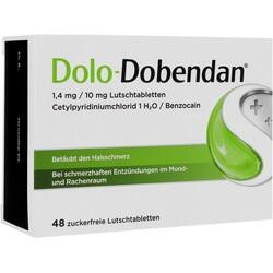 DOLO-DOBENDAN 1,4 mg/10 mg Lutschtabletten