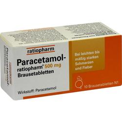 PARACETAMOL-ratiopharm 500 mg Brausetabletten