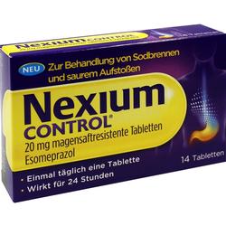 NEXIUM Control 20 mg magensaftresistente Tabletten