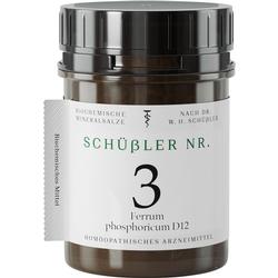 SCHÜSSLER NR.3 Ferrum phosphoricum D 12 Tabletten