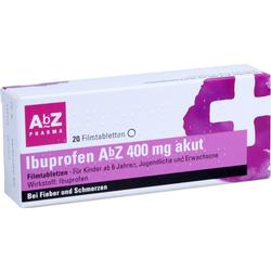 IBUPROFEN AbZ 400 mg akut Filmtabletten